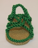 Handmade Kid's Rope JC Style Green Sandal