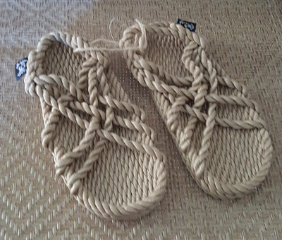Handmade Kid's Rope JC Style Camel Sandal