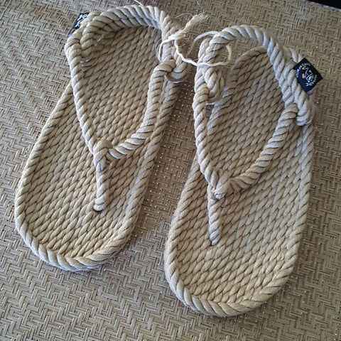Handmade Kid's Rope Thong Style Sandal